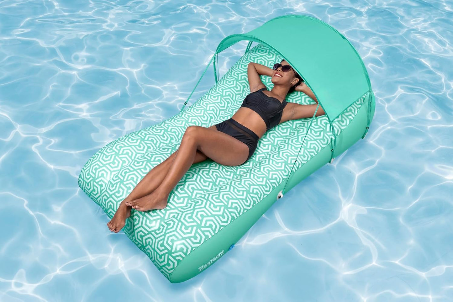 Comfy Chill Luftmatratze mit Sonnenschutzdach