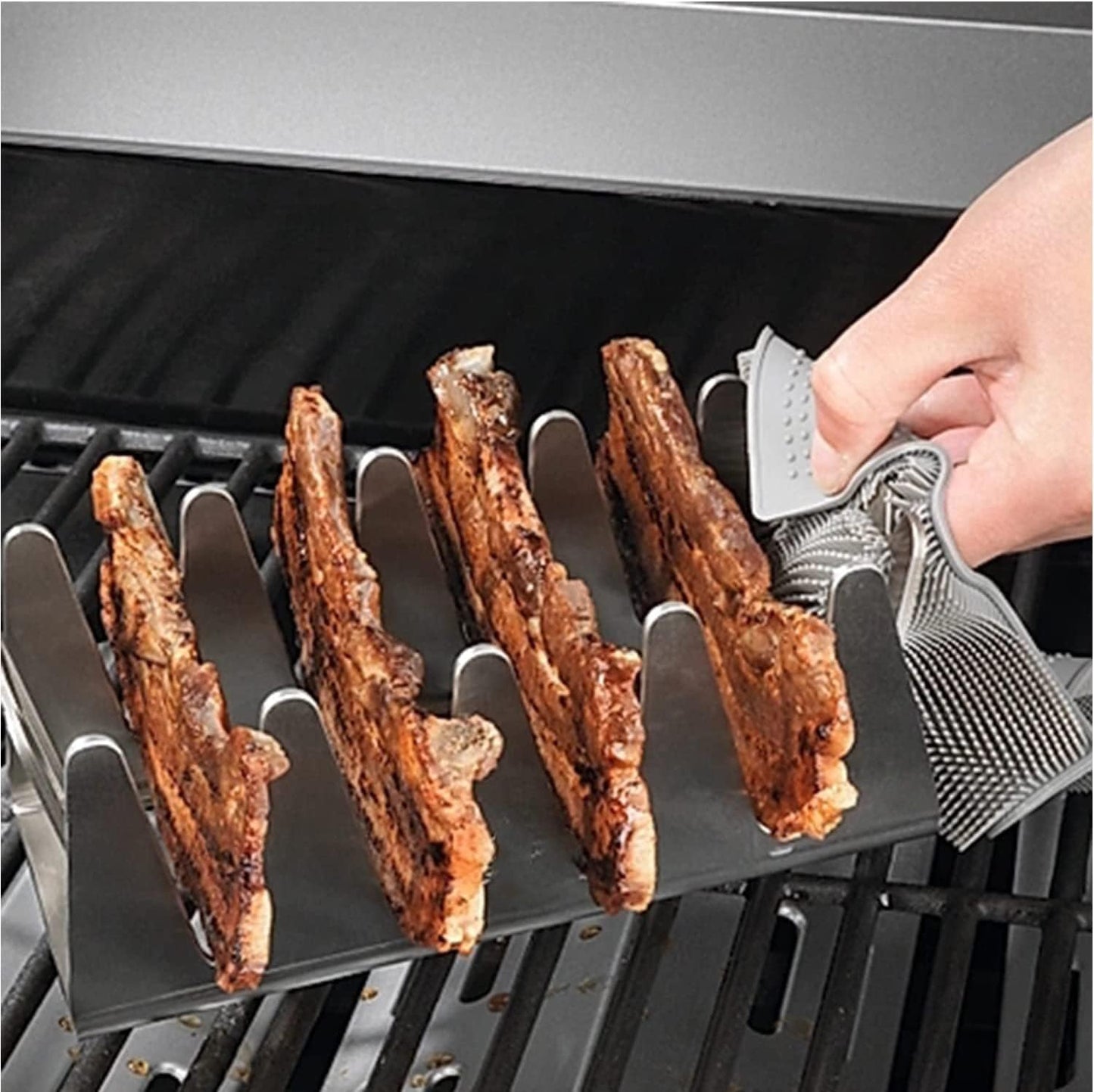 Multi Grill Rack für BBQ Rescher, 1er Set