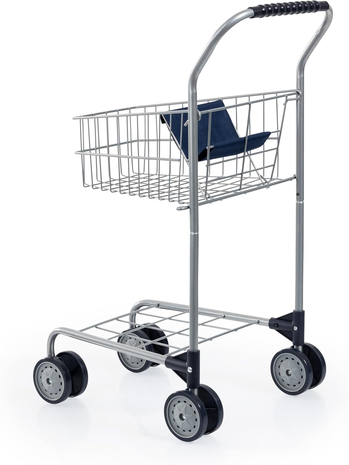 Einkaufswagen mit integriertem Sitz