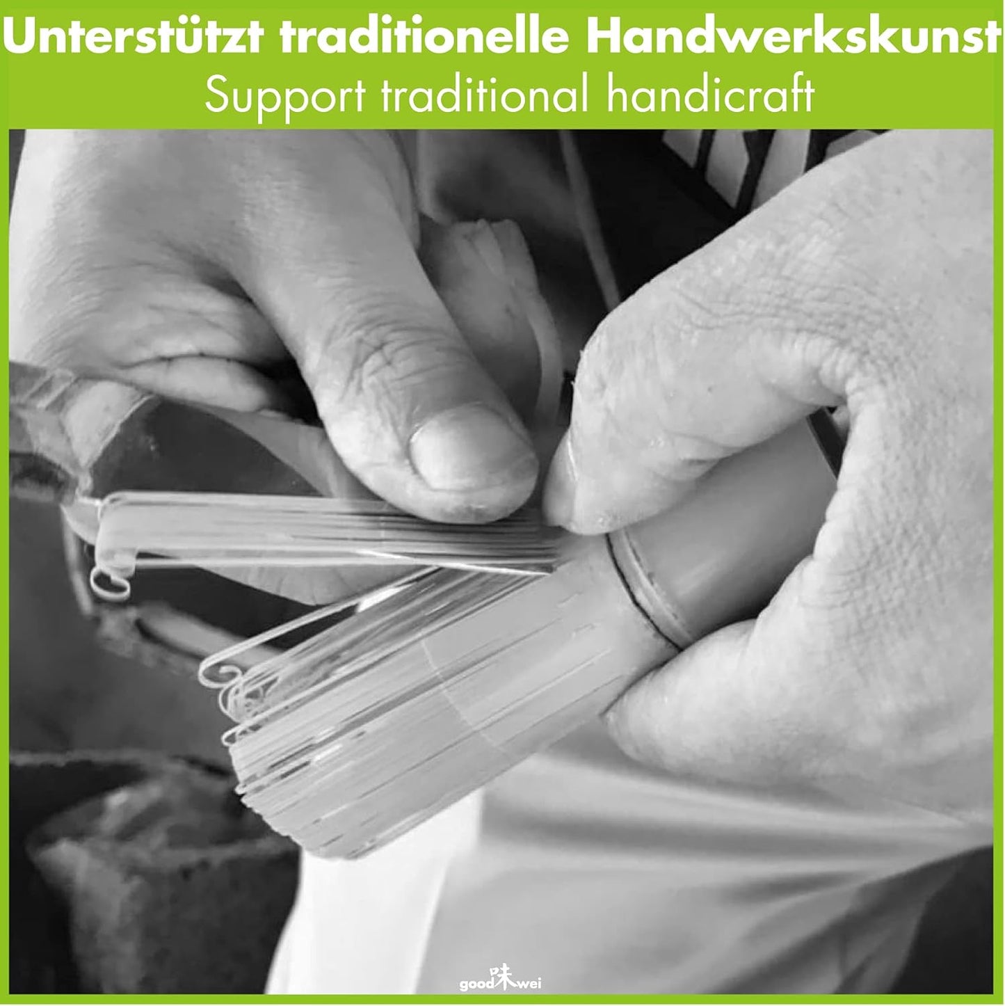 Matcha Teezeremonie-Set mit Schale und Besen, Burashi
