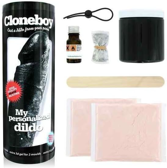 Penisabdruck-Set, Black