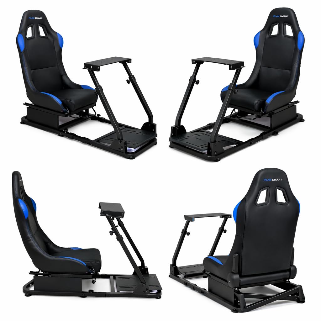 Fahrsimulator Racing Cockpit klappbar und verstellbar