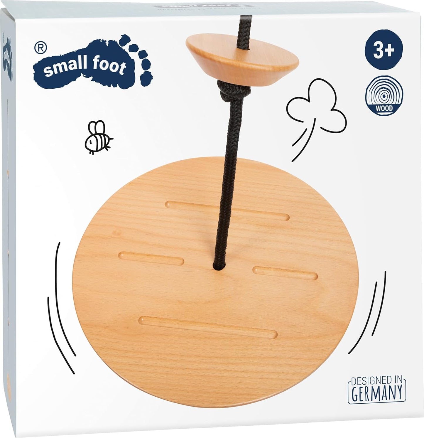 Tellerschaukel mit Kletterseil, Tellerschaukel mit Kletterseil