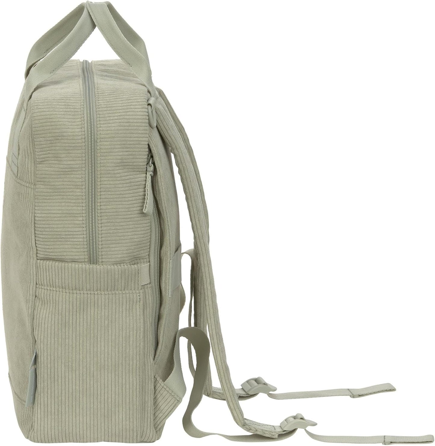 Wickelrucksack Vividal mit Wickelunterlage & Zubehör, Cord Light Khaki