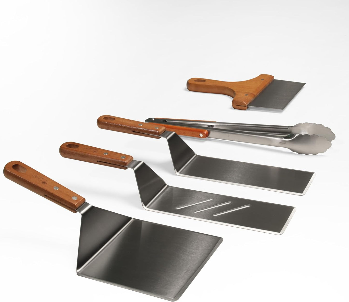 Raketenofen Set mit Feuerplatte und Grillzubehör, Raketenofen mit Grillplatte Bratpfanne und Grillbesteck