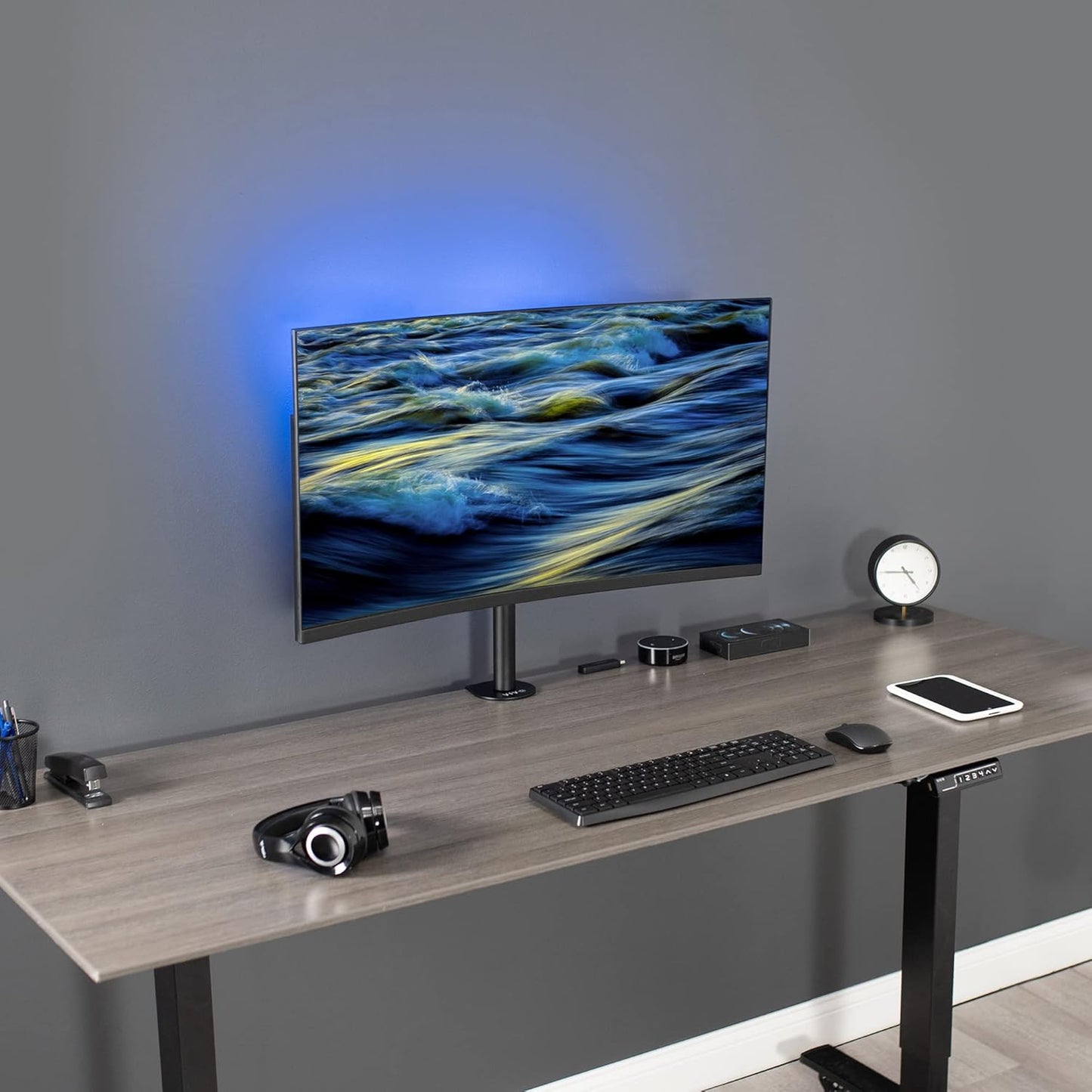 Monitor-Tischhalterung neigbar für 13-38 Zoll Bildschirme, 13" to 38" screens