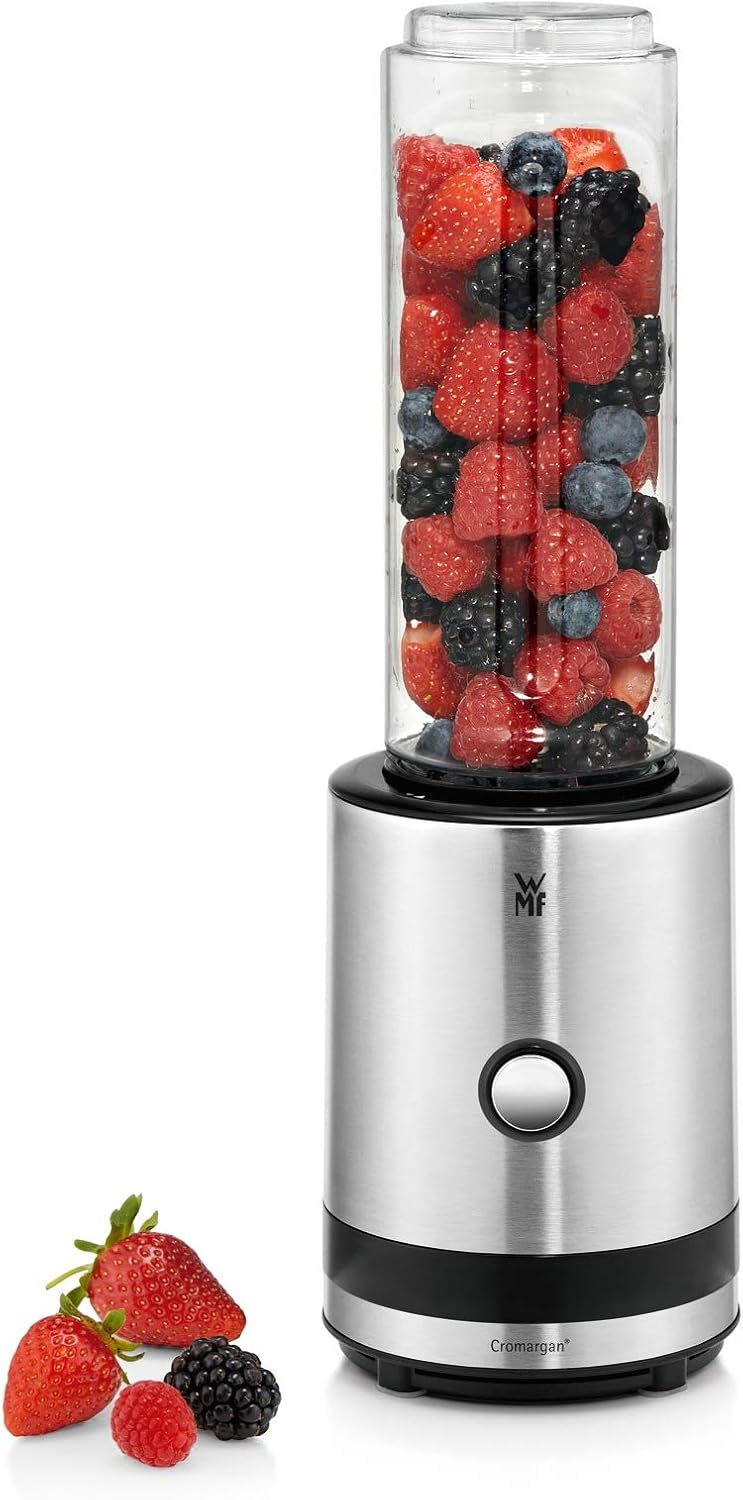 Smoothie-to-go Mixer mit Trinkbehältern, 0,6l Edelstahl