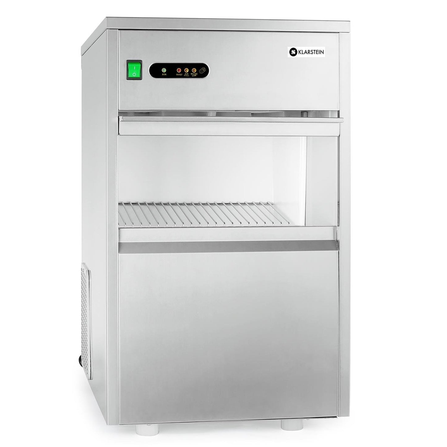 Eiswürfelmaschine Powericer XXL, 25kg/24H Silber