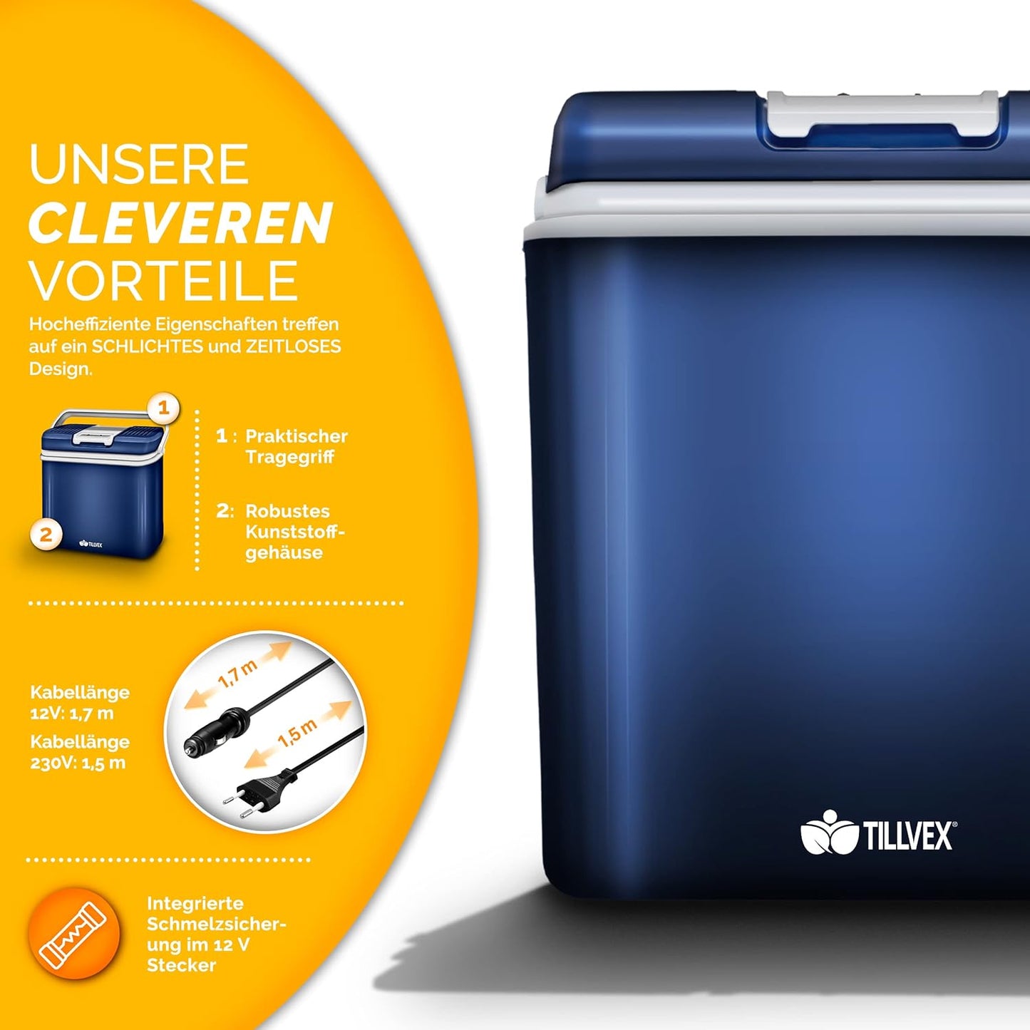 Elektrische Thermobox, Blau