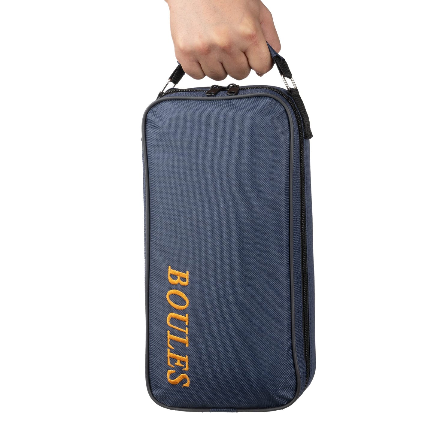 2 Stück Boule Taschen für 6 Kugeln, 6 Boules-Blau