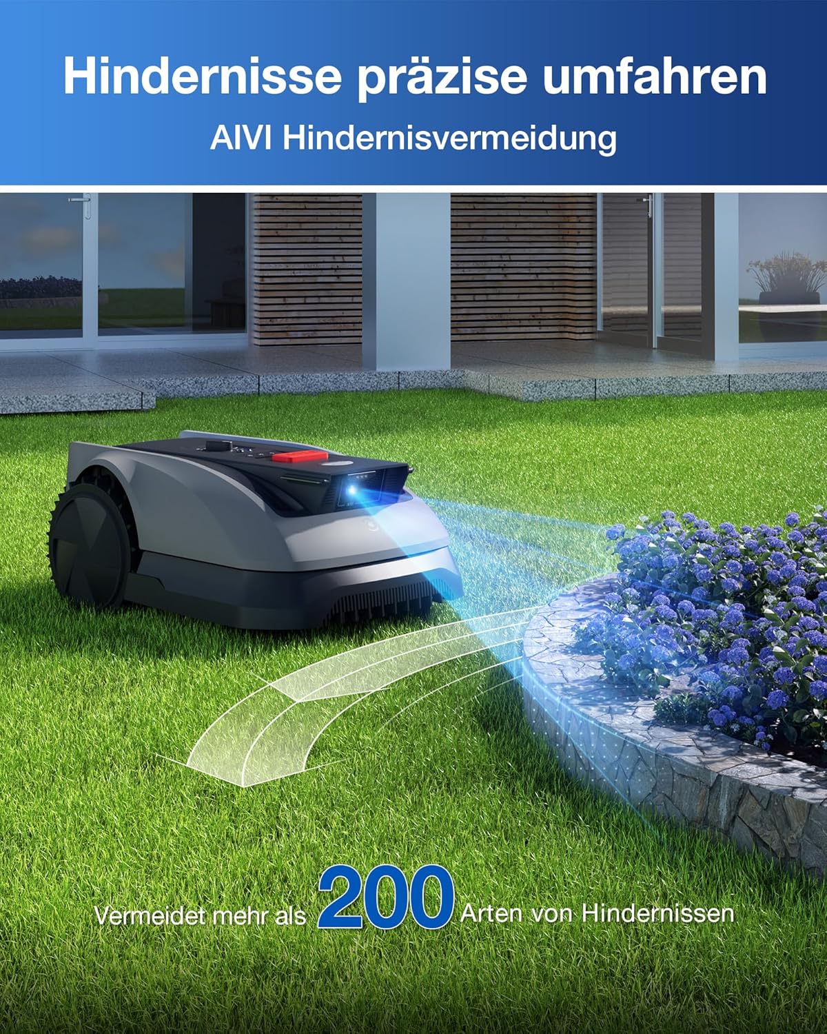 Mähroboter GOAT O600 RTK, 600m², O600 RTK