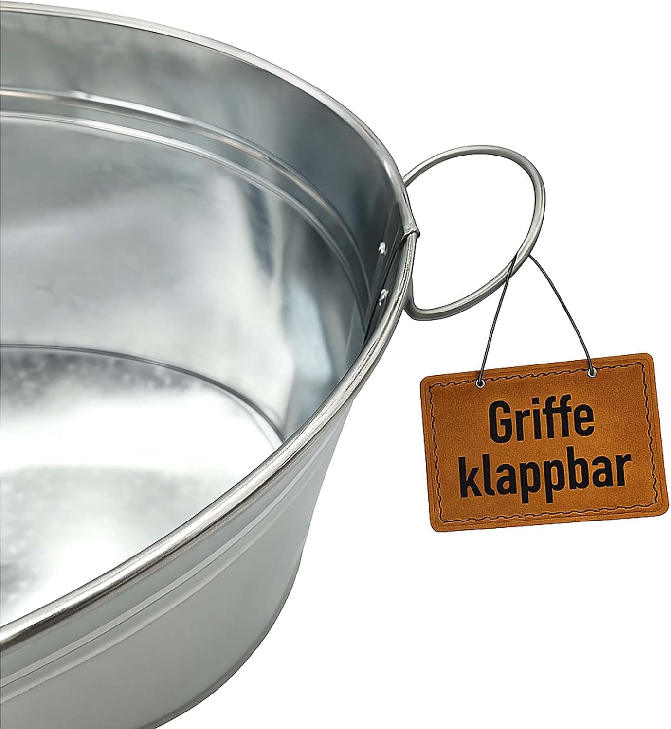 Getränkewanne mit Henkel, 6 Stück
