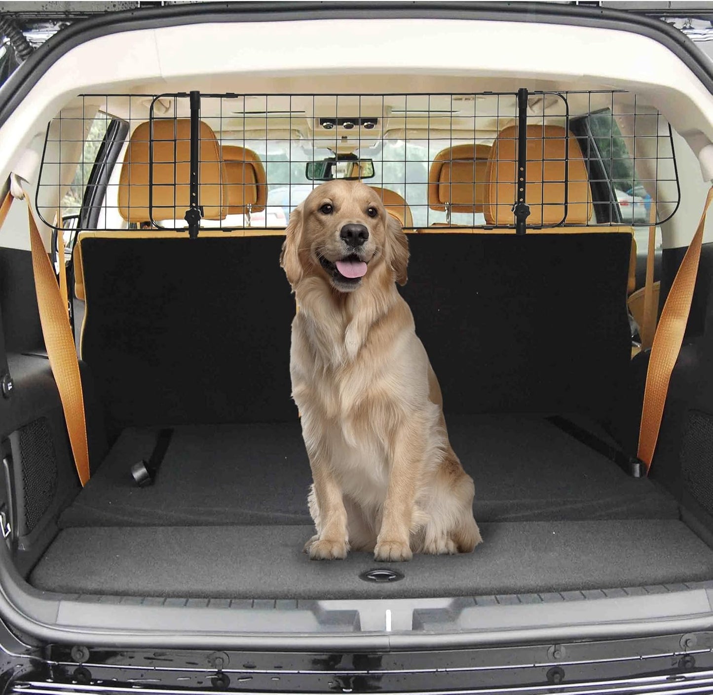 Auto Hundeschutzgitter mit Verstellbarkeitfunktion