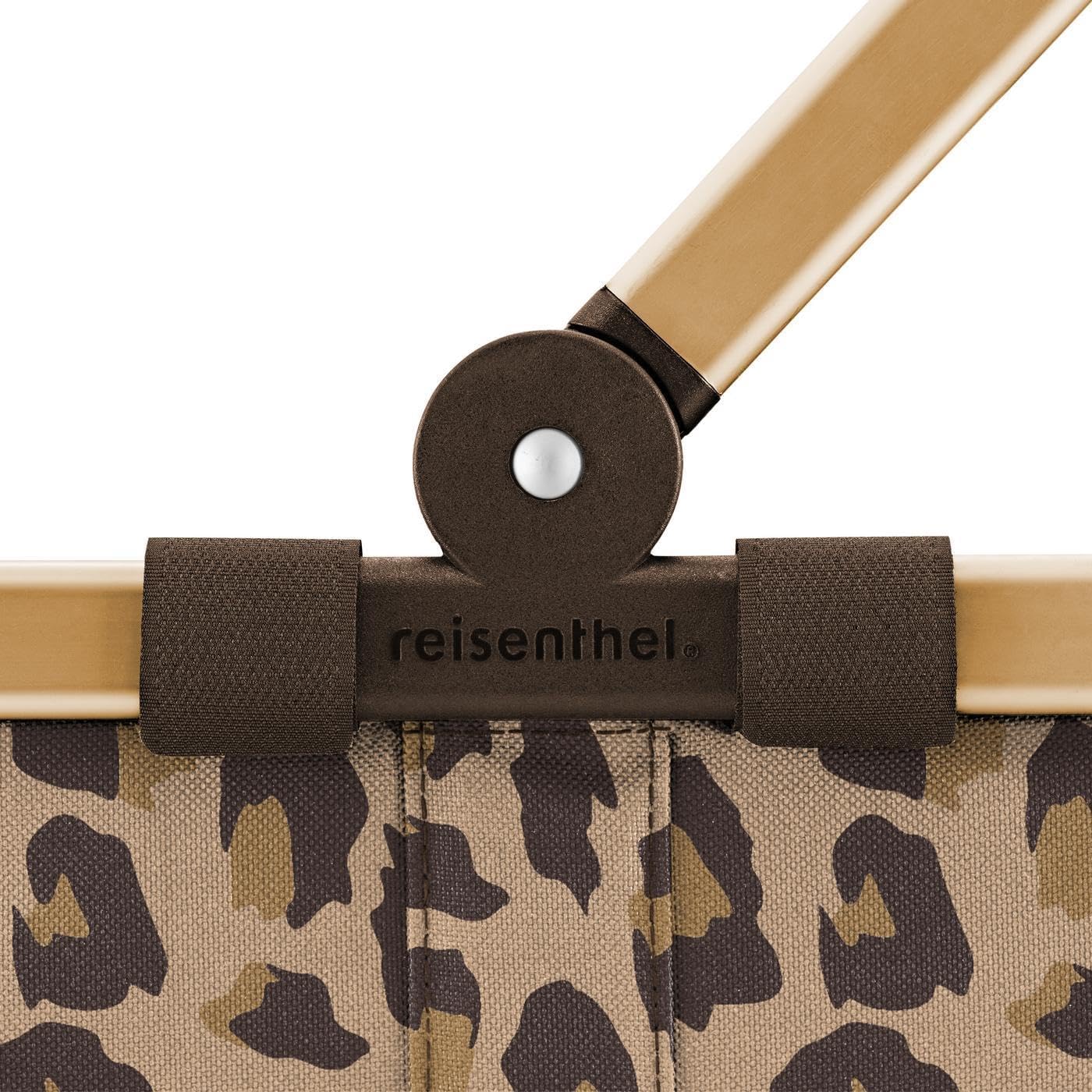 Carrybag mit Taschen-Organizer für Einkaufskorb, Leo Macchiato + Leo Macchiato