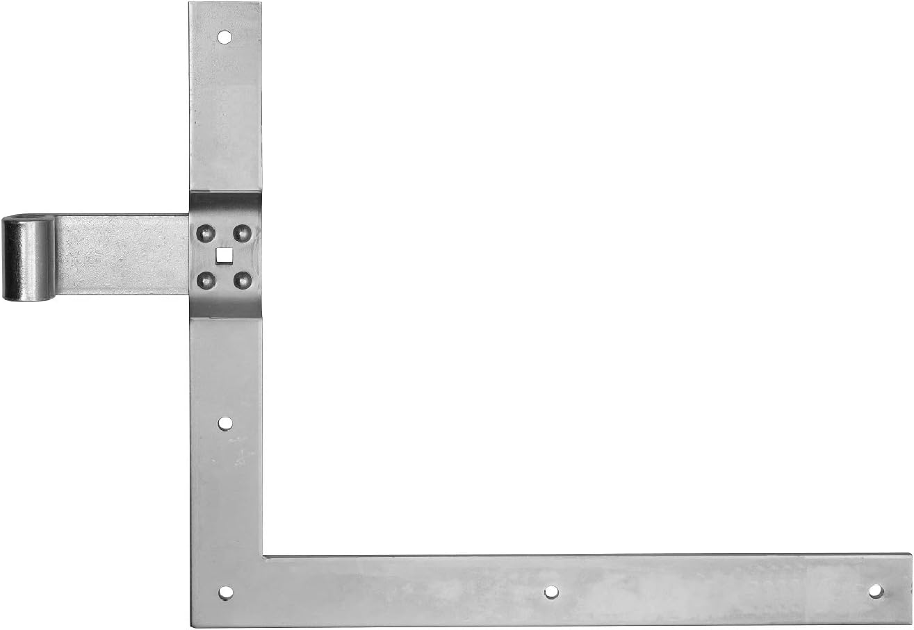 Baubeschläge Winkelband Rolle, Durchmesser 16 mm, 400 x 800 mm Material = Stahl Roh, Hell Verzinkt