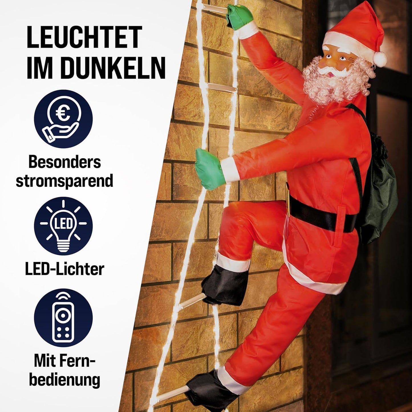 Weihnachtsmann, 240cm