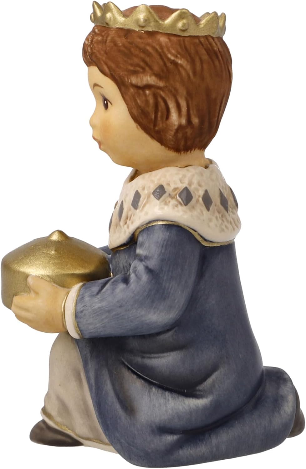 Krippenfigur Balthasar, 8,5cm hoch, 8,5cm Mehrfarbig