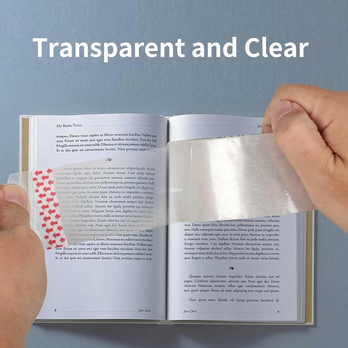 12 Rollen transparentes Paketklebeband, 12PCS