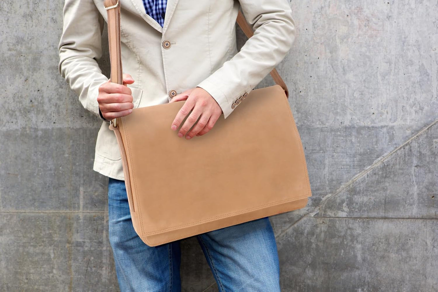 Laptoptasche Chester, Hellbraun