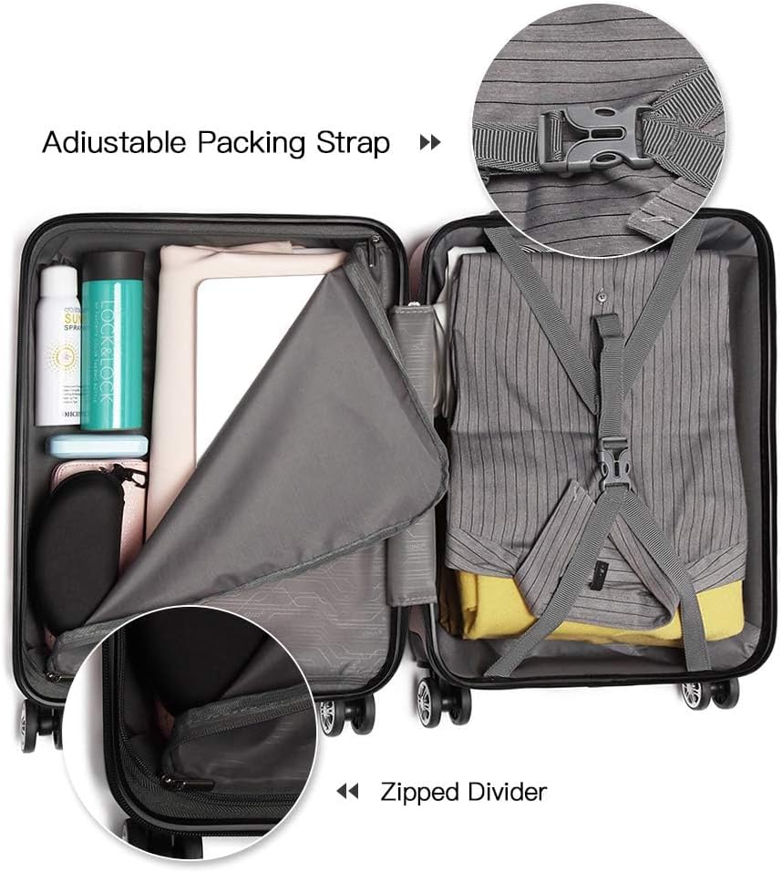 Reisekoffer Trolley L, L (65cm) Dunkelblau
