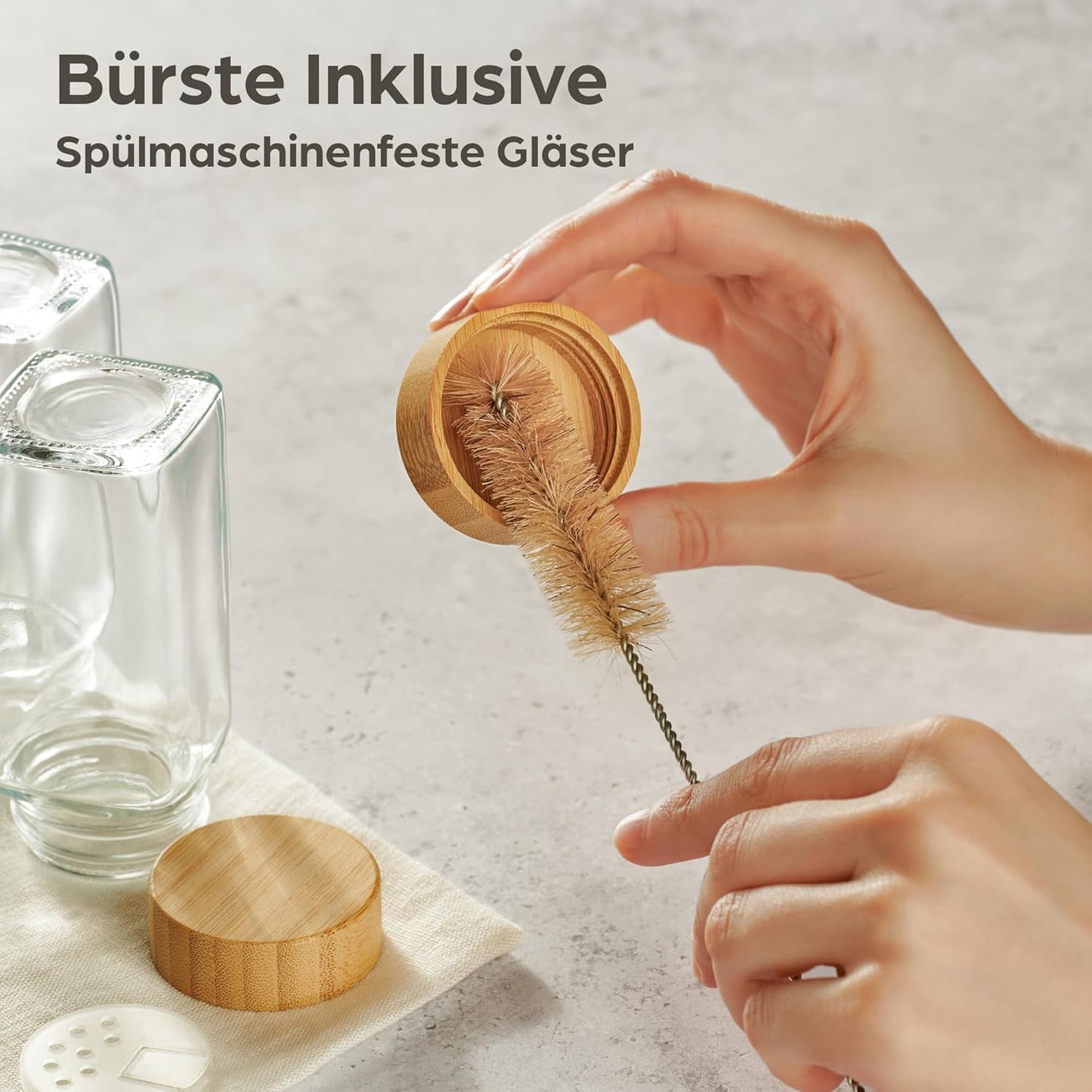 Gewürzgläser, 12er Set