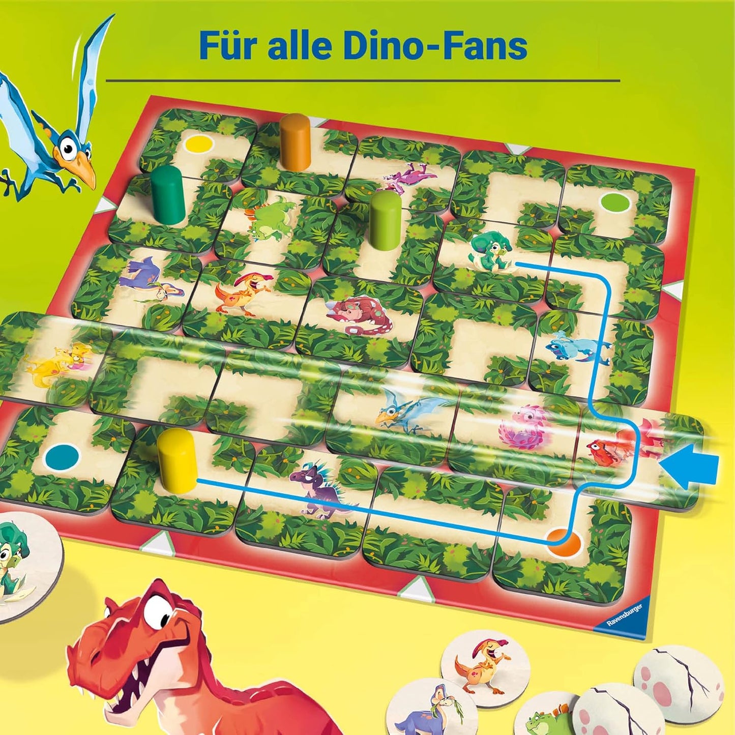 Dino Junior Labyrinth Spiel, Dino
