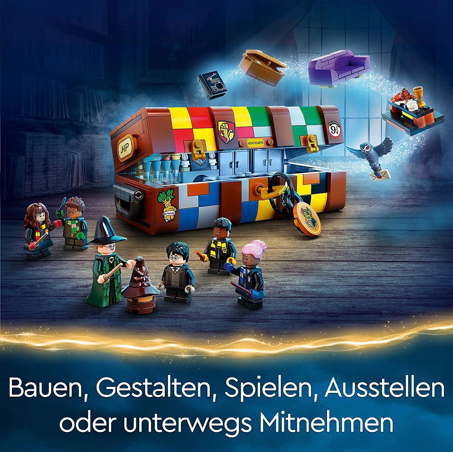 76399 Harry Potter Hogwarts Zauberkoffer, Konstruktionsspielzeug