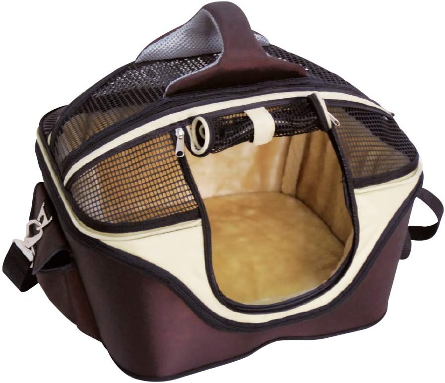 2in1 Transportbox für Haustiere bis 12 kg, mehrfarbig, L 33 x B 2 x H 29 cm