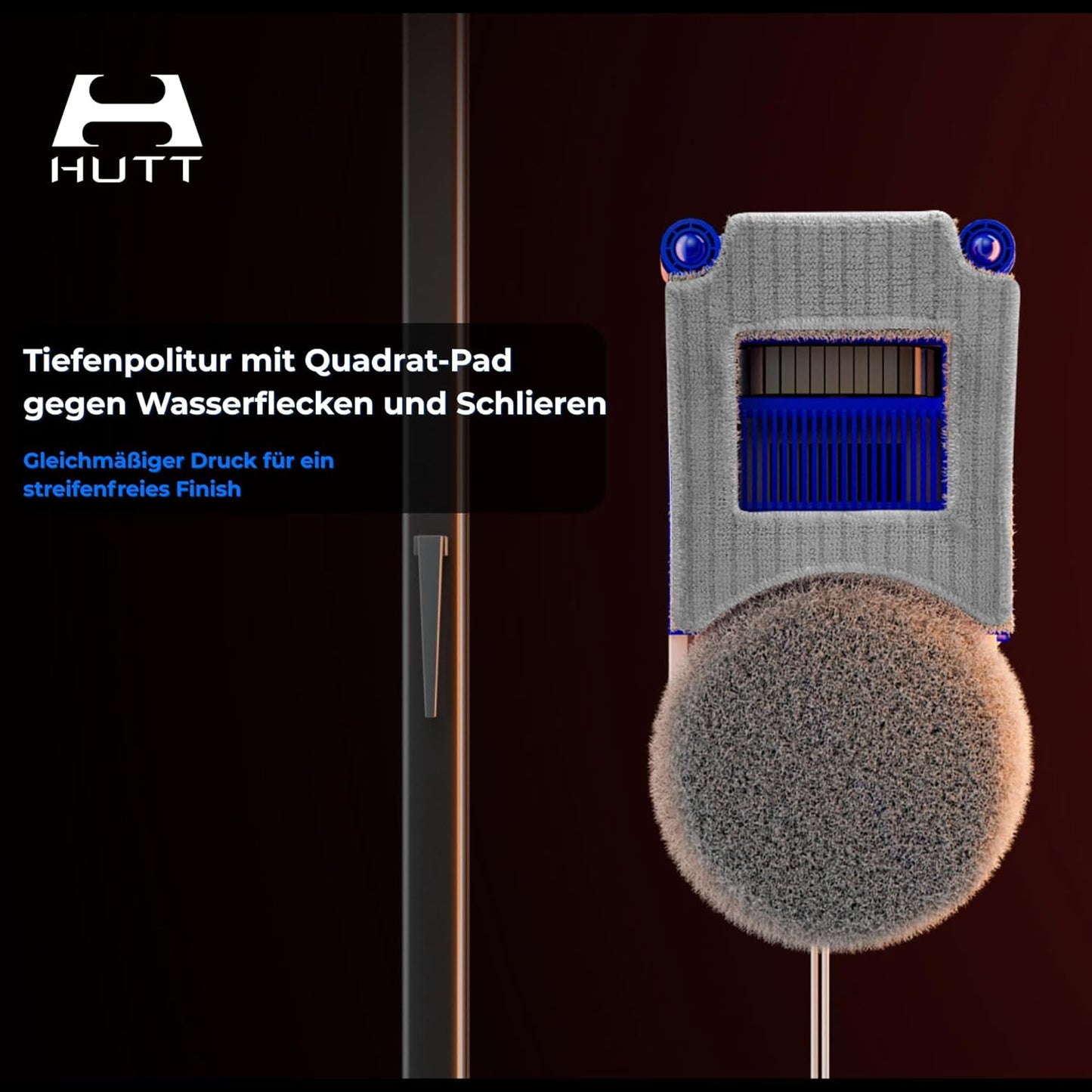 Fensterputzroboter mit intelligenter Routenplanung
