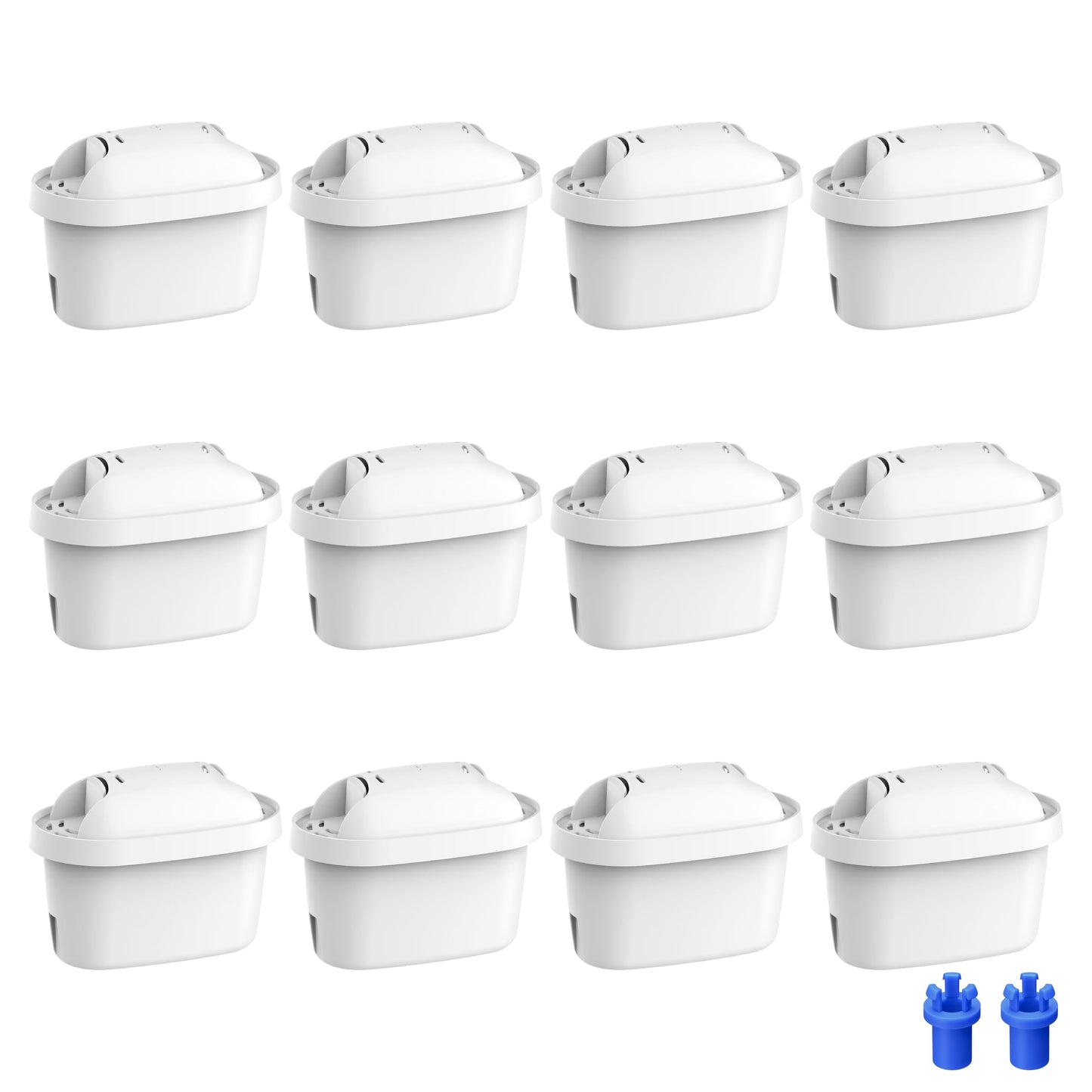 12er-Set Filterkartuschen für Brita Maxtra+