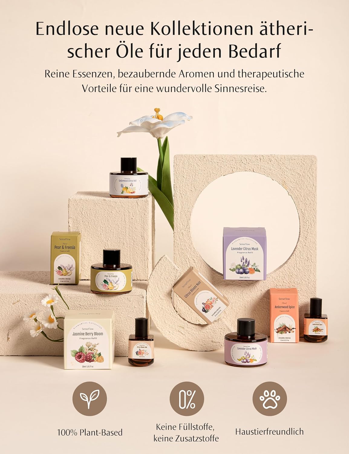 Aroma Diffuser SF101S Pro, Bitterorangenblatt