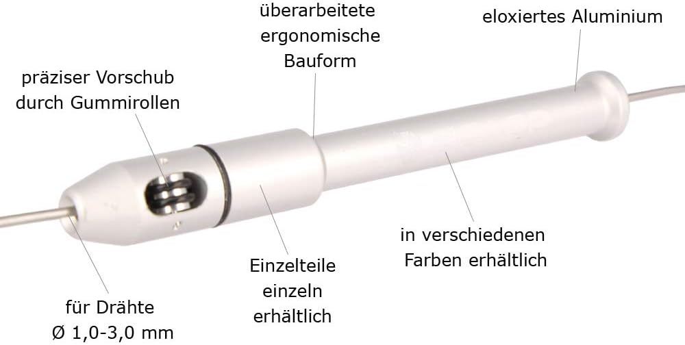 WIG/TIG Schweissdrahthalter TIG-PEN II, Silber