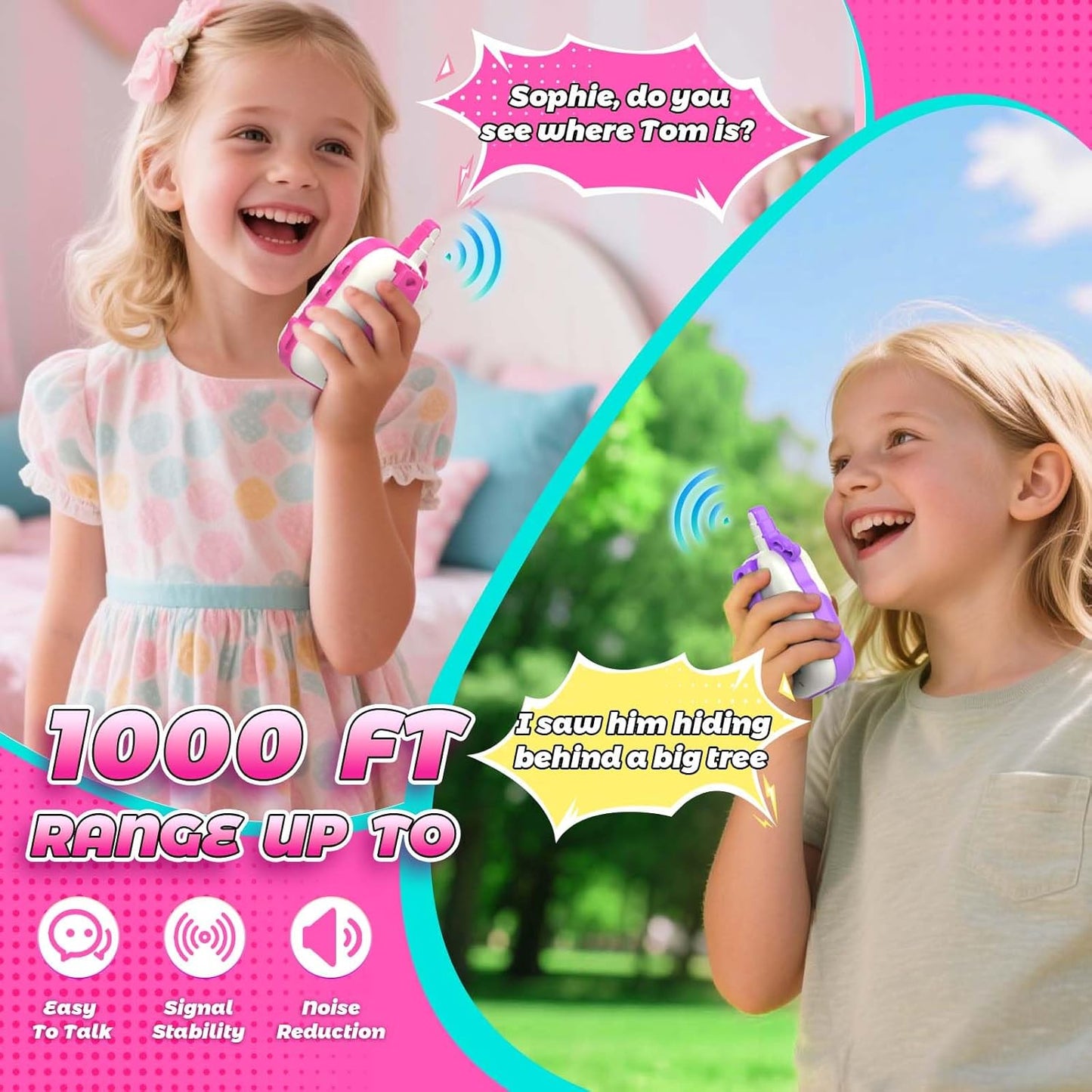 Walkie-Talkie-Set für Kinder