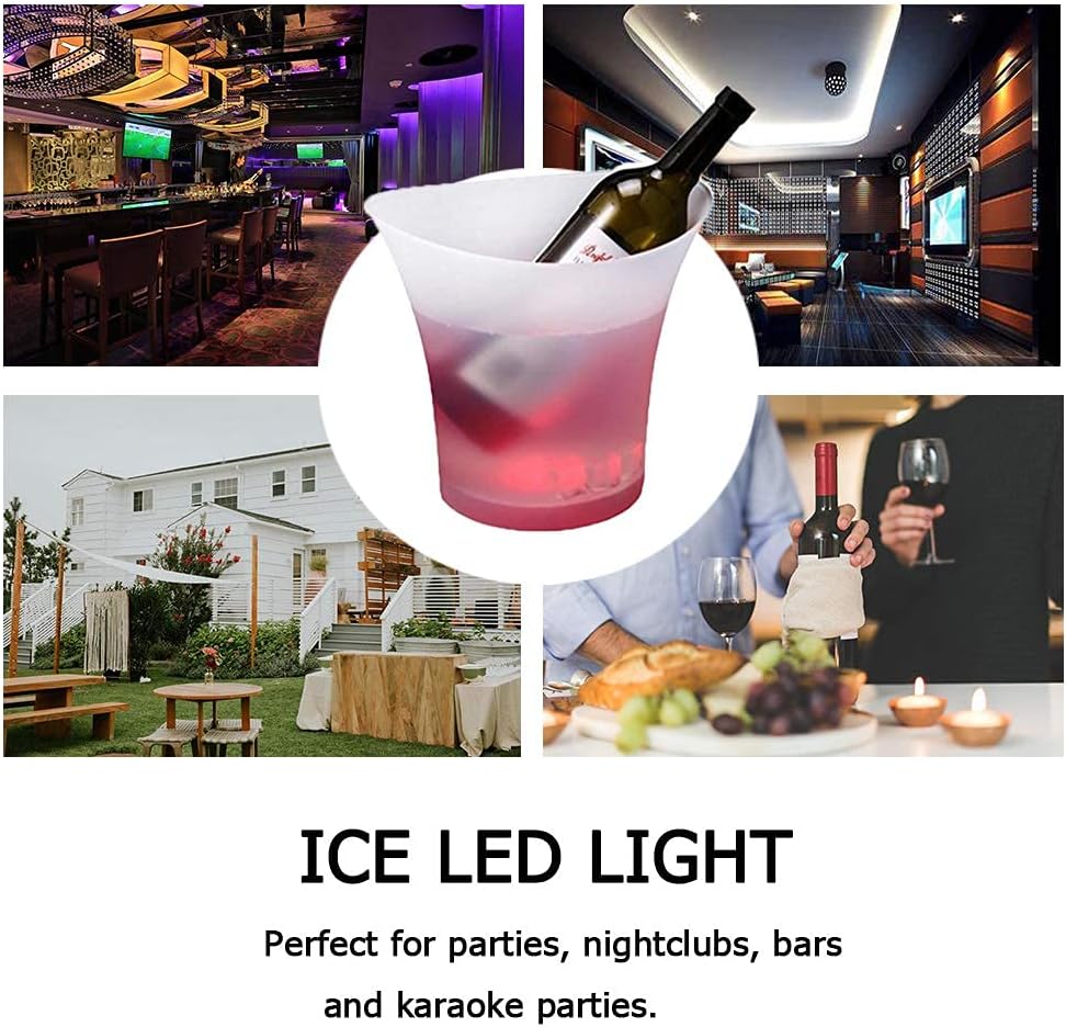 LED Flaschenkühler 5L für Partys und Events, 1 piece