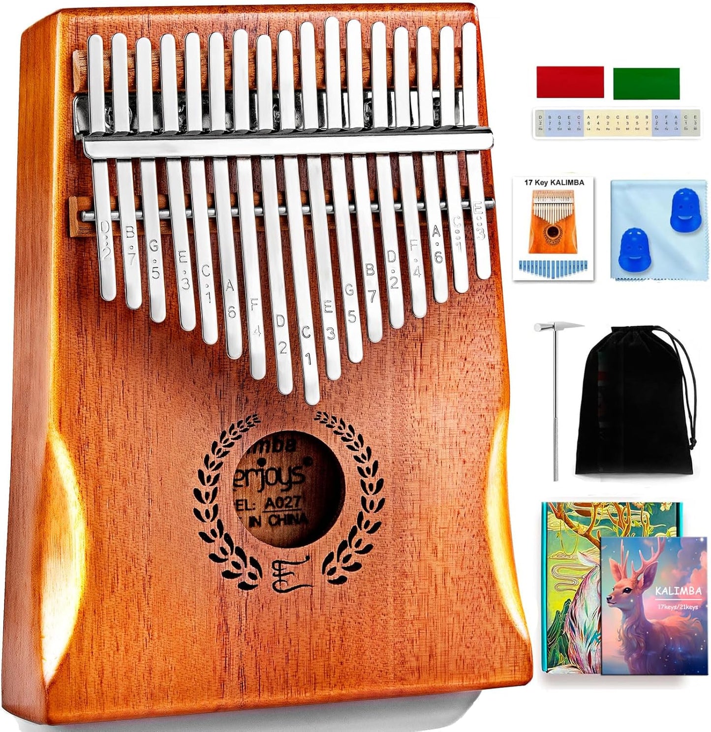 Kalimba Daumenklavier, natural