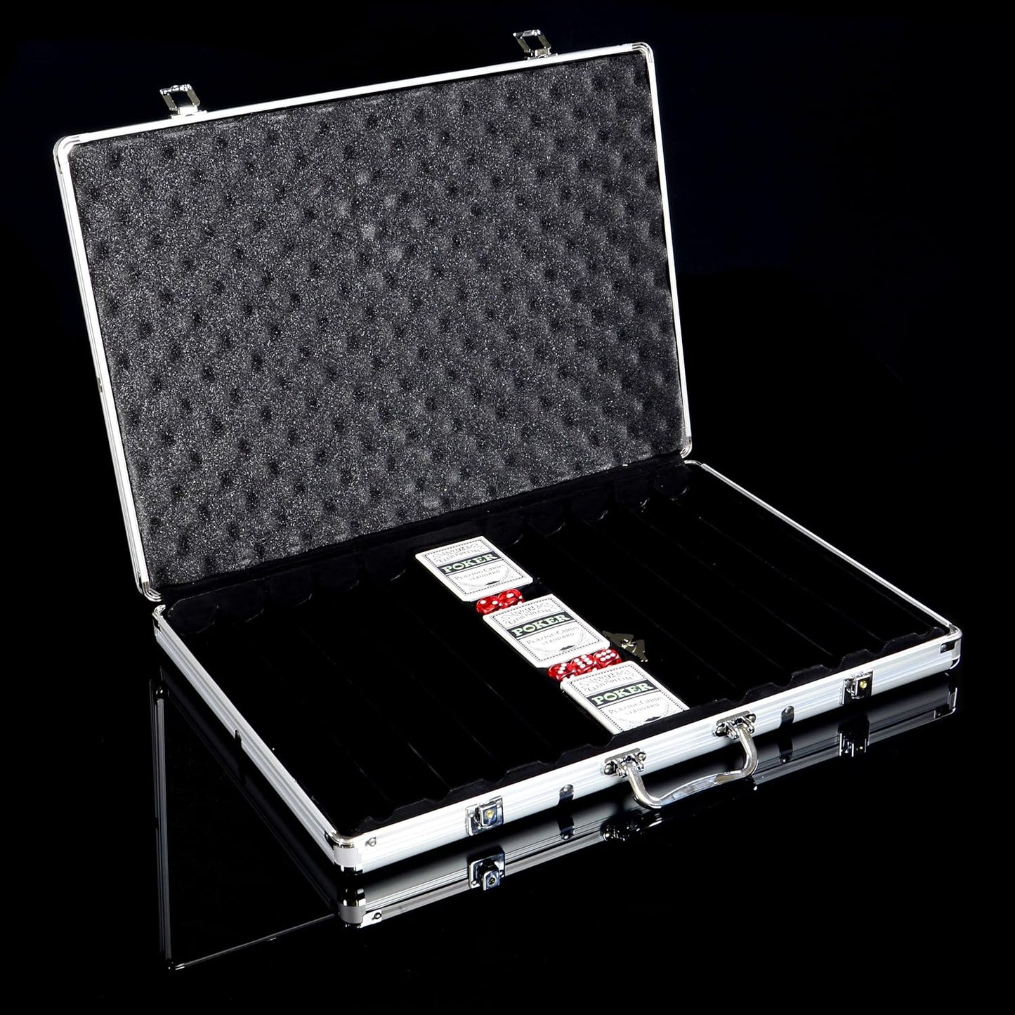 Pokerkoffer mit 1000 Chips