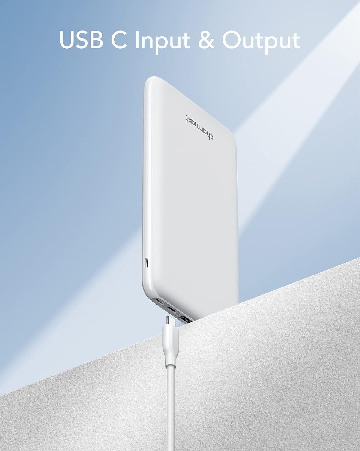 Ultra Slim Powerbank, Weiss