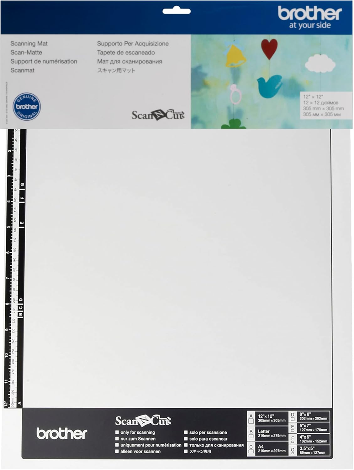 Scanmatte für ScanNCut Schneidemaschine, Zubehör für Scanncut Schneidemaschine