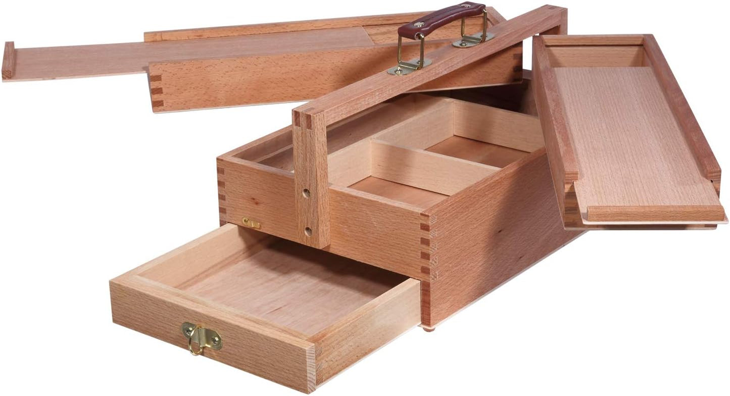 Malkoffer Vannes mit 4 Staufächern