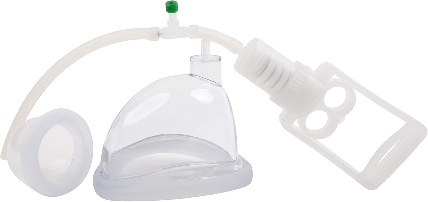 VP001 Vaginapumpe Duo Extreme mit Kolbengriffpumpe, 2 Stück (1er Pack)