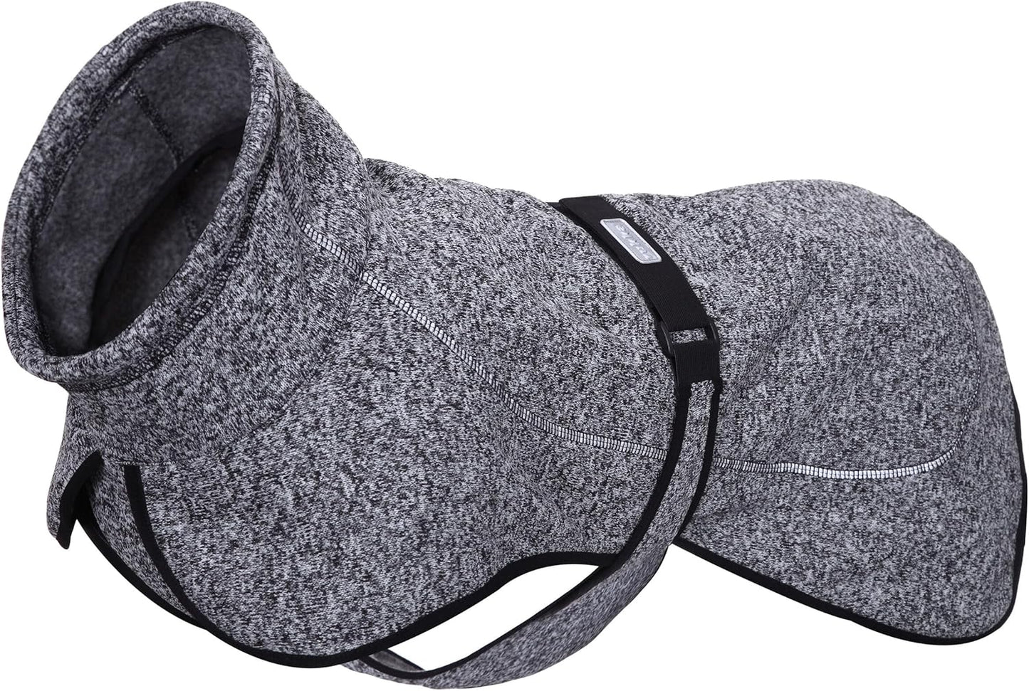 Comfy Knit Hundejacke, 25, Schwarz