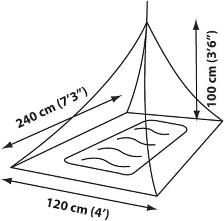 Pyramiden-Moskitonetz