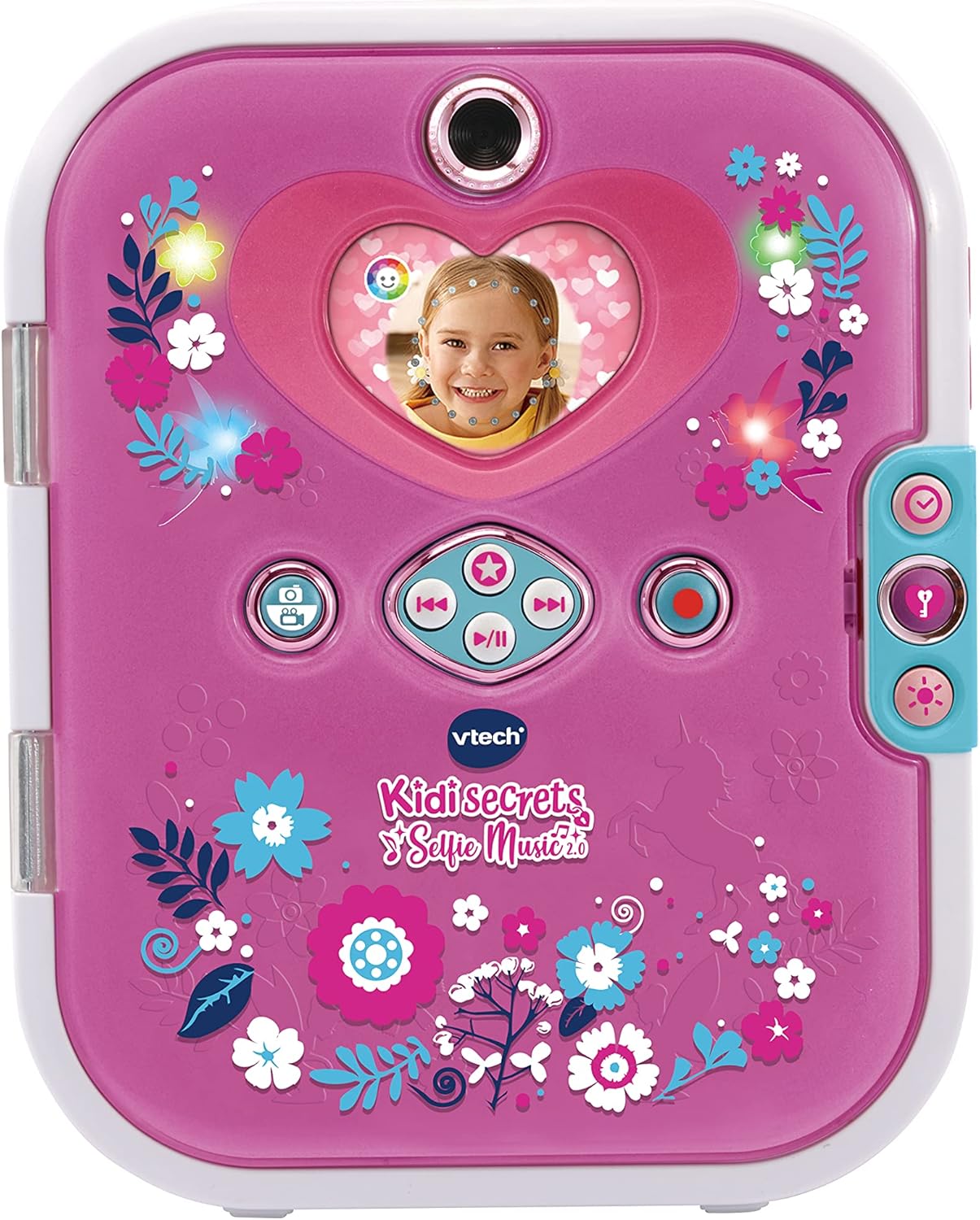 Kidisecrets Selfie Music 2.0 Kindertagebuch mit Kameras