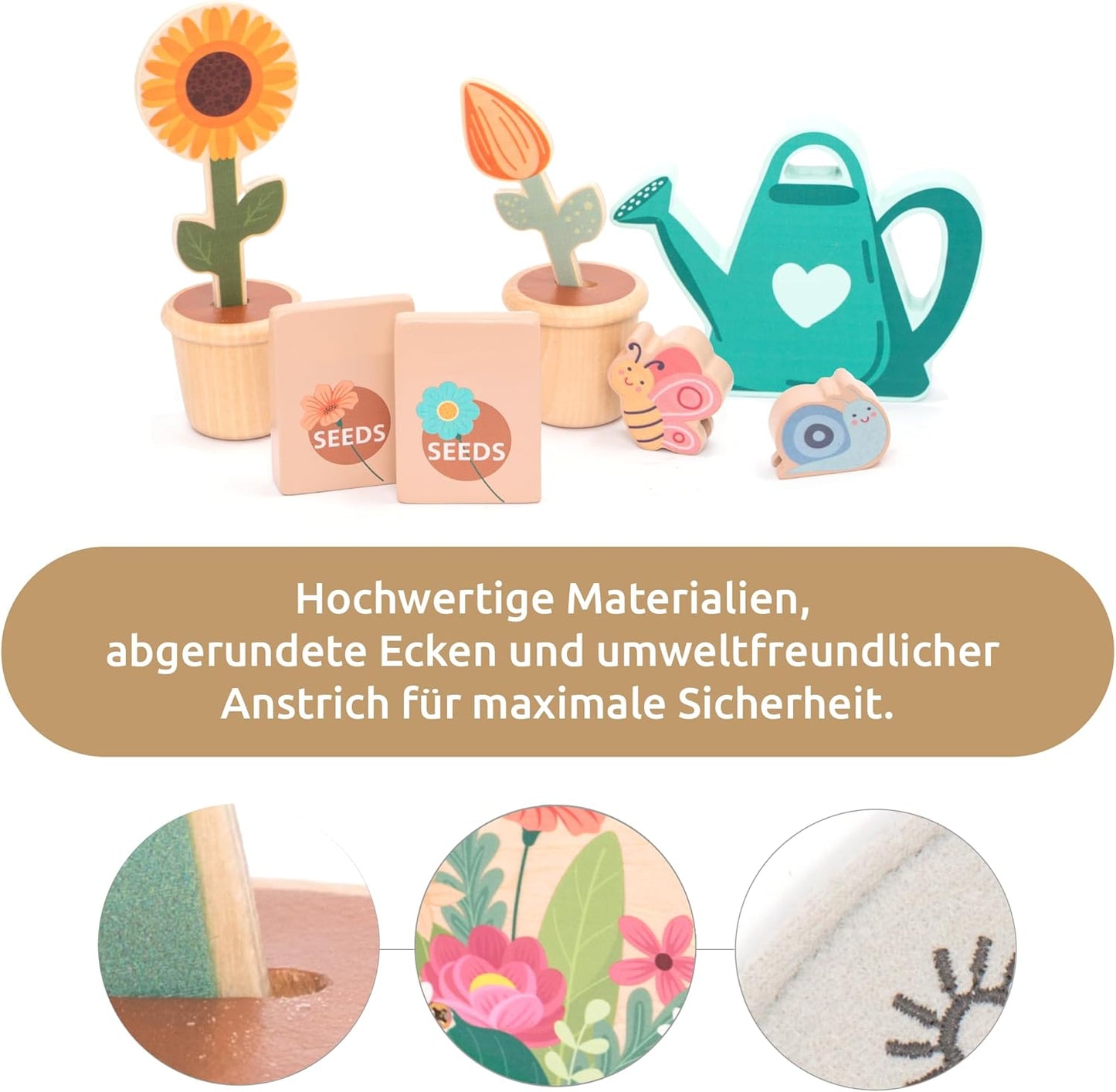 30-teiliges Gartenspielzeug Set für Kinder