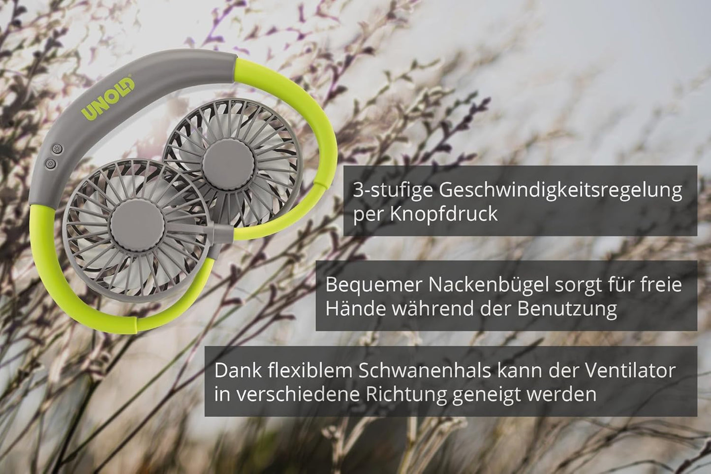 Nackenventilator Breezy, Grün