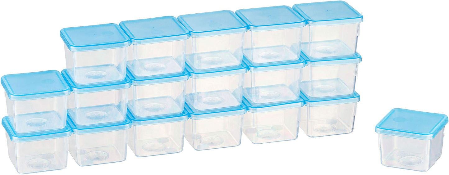 18-teiliges Gefrierdosen-Set, 0,08L (18 Stk)
