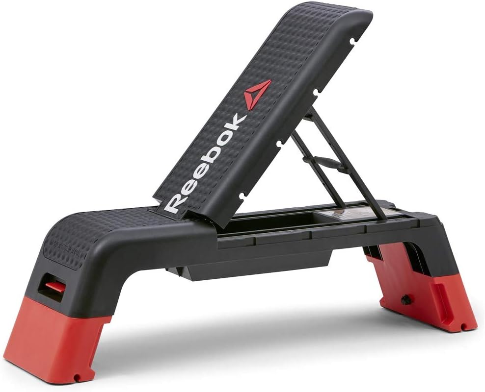 Deck Trainingsplattform, Reebok Deck Schwarz/Rot