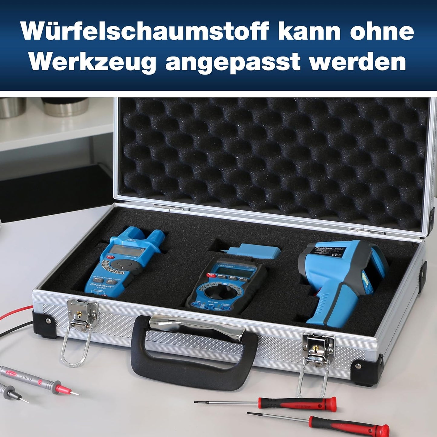 P 7260 Aluminium Tragekoffer, Single