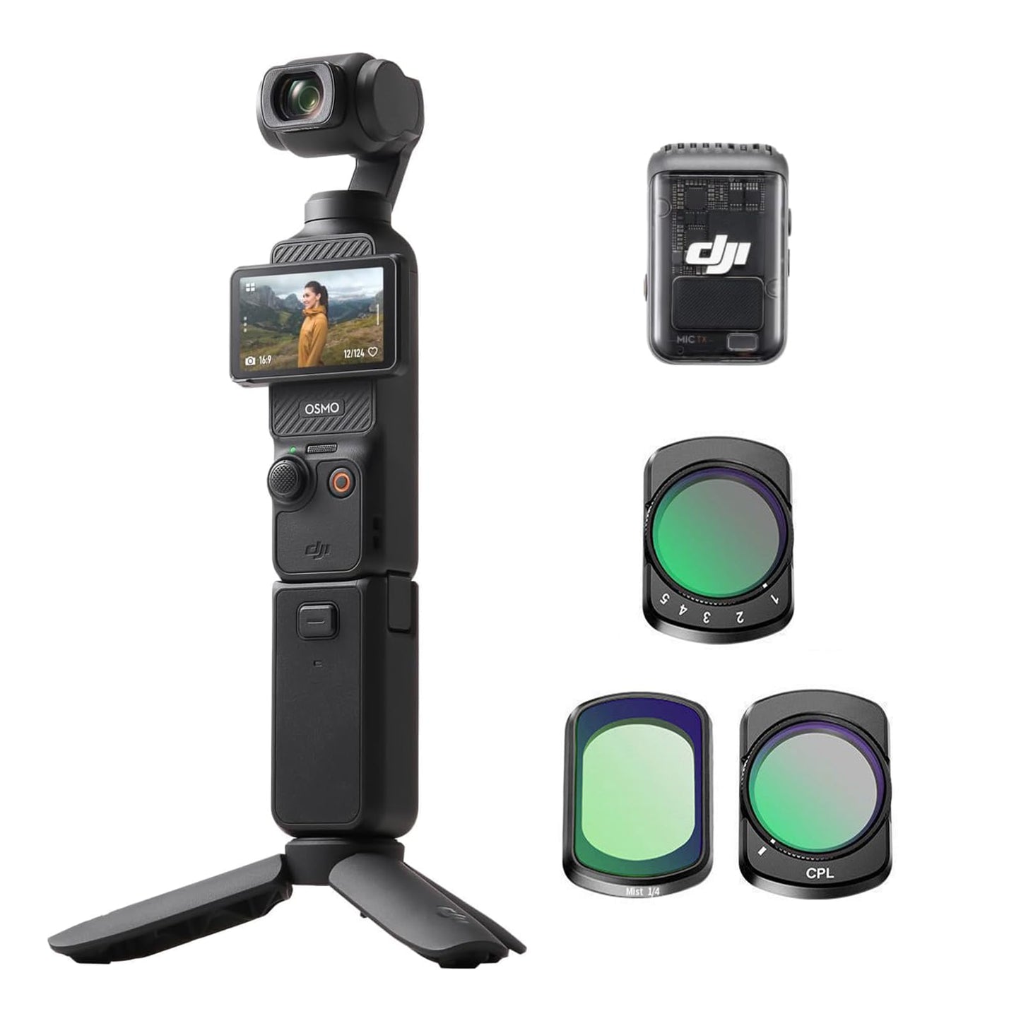 Osmo Pocket 3 Kreativ Combo Bundle, Filter 3-Set