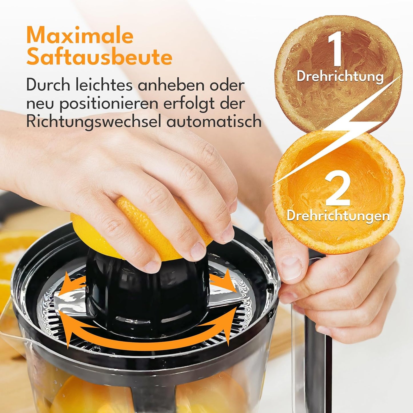 Zitronenpresse, Schwarz